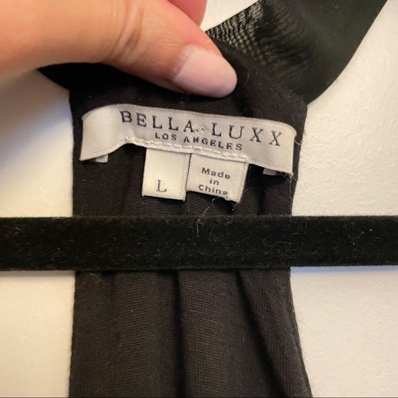 Bella Luxx black heathered maxi size L - Picture 5 of 8